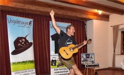 Der Vogelmayer in Schwung: Sein Auftritt in Niedertaufkirchen war ein echter Lichtblick.Foto Janesch