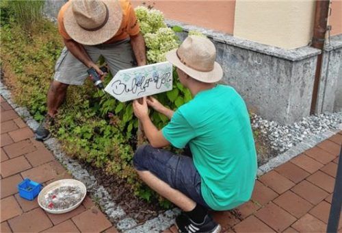 Im Sommer wurden auch neue Schilder angebracht.