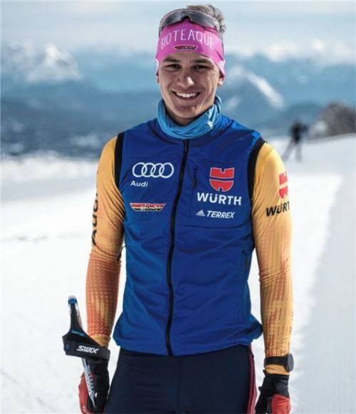 Skilangläufer Anian Sossau vom SC Eisenärzt hat die WM-Teilnahme als großes Ziel.Foto DSV