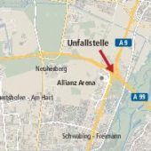 Tramperin auf A9 von Laster erfasst