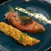 Bachmeiers Weihnachtsmenü: Gebeizter Lachs, Hochrippe und Lebkuchenmousse (für 4 Personen)