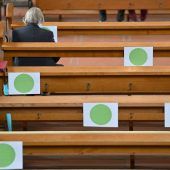 Gottesdienste bleiben – mit Einschränkungen