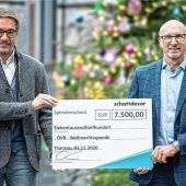 Schattdecor spendet 7500 Euro für OVB-Weihnachtsaktion