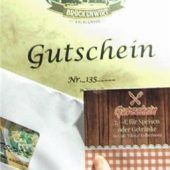 Gutscheine für Tafelkunden