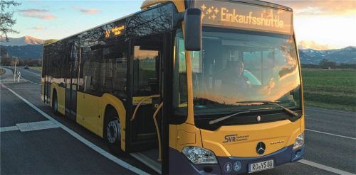Der Einkaufsshuttle ist am vergangenen Samstag zum letzten Mal gefahren. Der Adventsbus soll am heutigen Samstag noch einmal angeboten werden.Foto City-Management