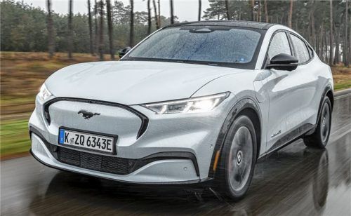 Der Mustang Mach-E kommt im ersten Quartal des nächsten Jahres auf den Markt. Foto ampnet/Ford