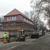 Sanierungsarbeiten in der Werkssiedlung gehen voran