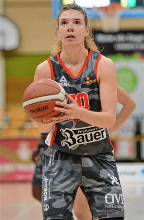 Elisa Hebecker steht mit dem TSV Wasserburg vor anstrengenden Wochen.Foto Hörndl