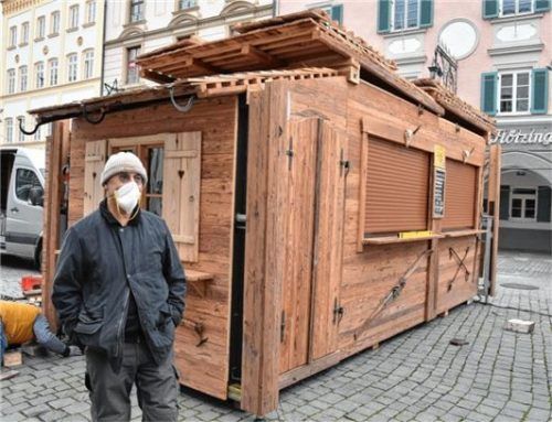 Freut sich über die Möglichkeit, „noch ein bisschen zu verdienen“: Schausteller Max Fahrenschon.