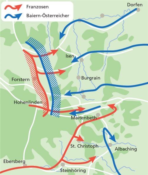 Größtenteils unkoordiniert, am linken Flügel auch noch umfasst: Die Versäumnisse der Österreicher, die ihre bayerischen Verbündeten mit ins Unglück rissen, waren atemberaubend. Klinger