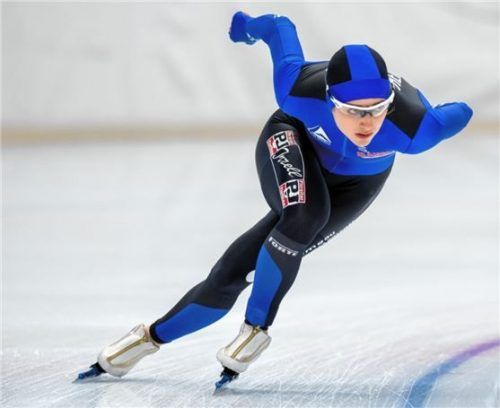 Josephine Heimerl während des Trainings in der Max-Aicher-Arena. Fotos Ernst Wukits
