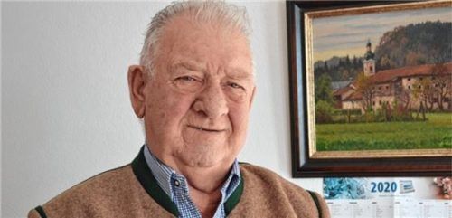 Max Bäuerle war für die Oberaudorfer Gewerbetreibenden Ideengeber und Stütze.Foto lotter