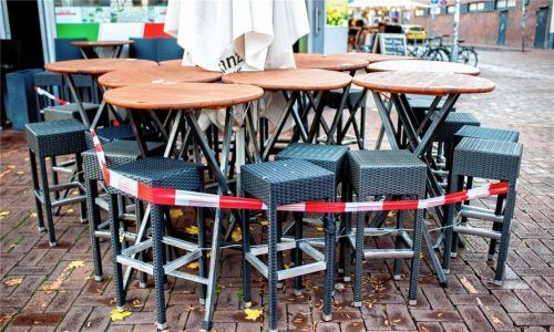 Die Gastronomie bleibt zu: Die Zukunft der Restaurantbetreiber und Wirtsleute ist ein Thema, das unsere Leser im Zusammenhang mit der Corona-Pandemie umtreibt.Foto dpa