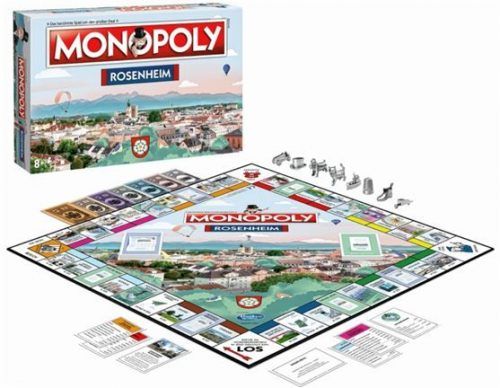 Schnell sein lohnt sich: Das Rosenheim-Monopoly ist limitiert.