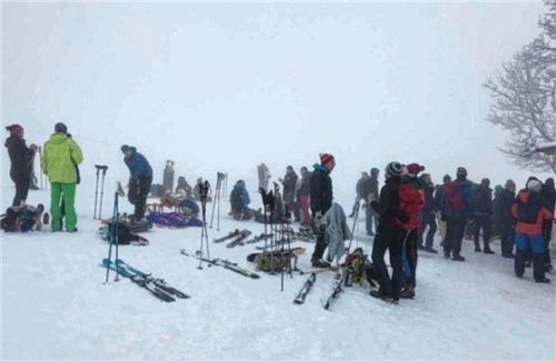 Viele Skitourengeher haben sich am vergangenen Sonntag am Sudelfeld getummelt. Foto re