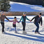 Vorsicht beim Wintersport: Eis häufig noch nicht dick genug