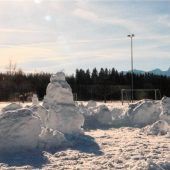 Bauten aus Schnee und Eis