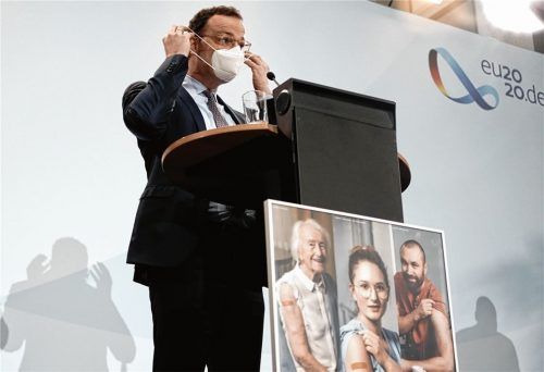 Bundesgesundheitsminister Jens Spahn (CDU) ist wegen des langsamen Impfstarts massiv in die Kritik geraten. Foto dpa