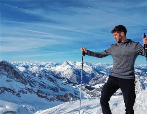 Das Skitourengehen ist neben dem Langlaufen die bevorzugte Wintersportart von Benedikt Huber. Auch dafür wird er nach seinem Karriereende nun mehr Zeit haben.Foto privat