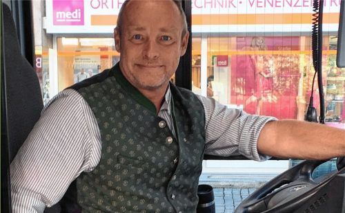 Der Geschäftsführer des „Stadtverkehrs Rosenheim“, Ingmar Töppel, wartet gespannt auf die weiteren Entwicklungen in Sachen Corona-Beschränkungen. Foto privat