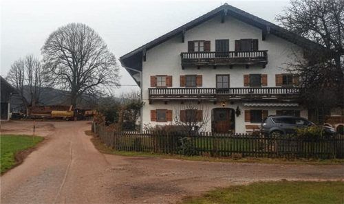 Ein stattlicher Bauernhof in Oberstaudhausen.Foto  Höfer