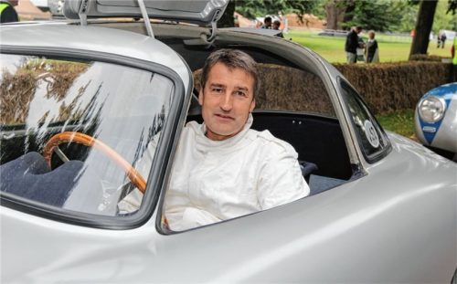 Großer Auftritt bei Silberpfeilen beim Goodwood Revival Foto automedienportal.net/daimler