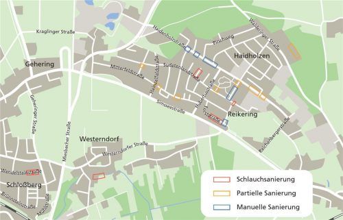In Haidholzen wird viel Geld vergraben. Insgesamt sind es 600000 Euro, im zweiten Bauabschnitt der Kanalsanierung allein rund 183000 Euro. Und der Wäschebach kommt noch dazu. Klinger
