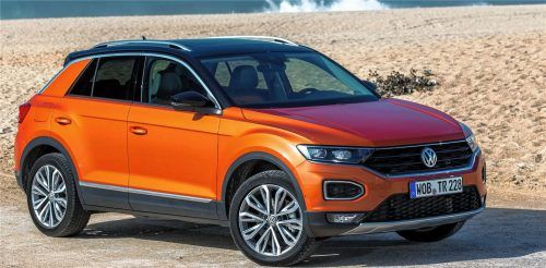 Mit dem T-Roc konnte VW in Deutschland im Segment der Kompakt-SUVs punkten. Foto ampnet/VW