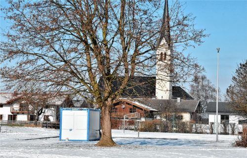 Notunterkunft für Obdachlose: Riedering musste jetzt einen Wohncontainer anmieten, andere Gemeinden haben ineigenen Immobilien Schlafplätze. Foto Schlecker