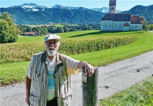 Werner Fütterer fühlte sich immer im Chiemgau daheim. Foto Hötzelsperger