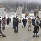 Vorbildliche Maschkera-Demo