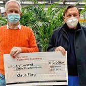 Spende für bedürftige Familien