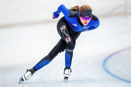 Anna Ostlender ist die Jüngste im Inzeller Quartett. Sie startet fix über 1000 Meter und möglicherweise auch über die 500 Meter. Fotos Ernst Wukits
