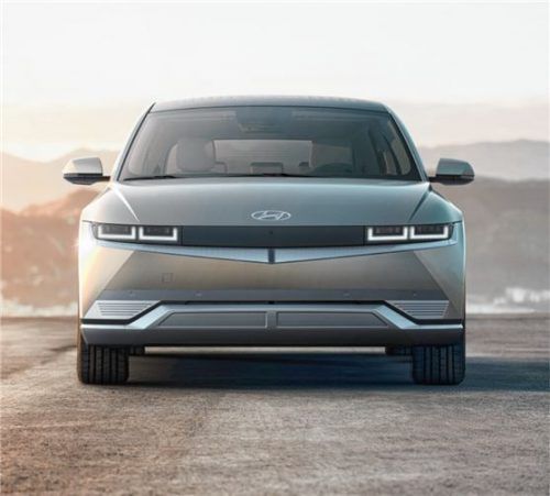 Das kantige Design des Ioniq 5 stellt eine Abkehr von aktuellen Designnormen dar. Foto Hyundai