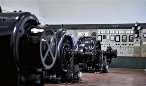Die Turbinen im Kraftwerk Vorderleiten: Hier wird Strom aus Wasserkraft gewonnen.