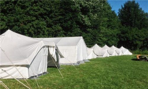Die Veranstalter sind zuversichtlich, dass Zeltlager, wie hier in Königsdorf, im Sommer in irgendeiner Form möglich sein werden. Foto Evangelisches Jugendwerk Rosenheim