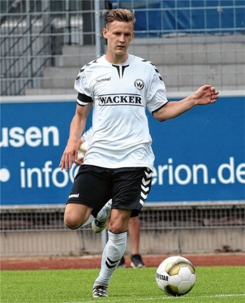 Hat bis 2017 das Trikot des SV Wacker Burghausen getragen: Benjamin Kindsvater. Foto Buchholz
