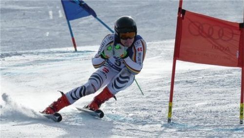 Matthias Kagleder vom WSV Samerberg holte sich im U18-Riesenslalom den Vizemeistertitel. Foto Wegscheider