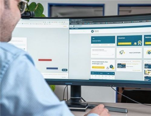 Mit dem Spedifort-E-Learning-Portal können sich Kunden unabhängig von Zeit und Ort aktuelles Wissen und Kompetenzen aneignen. Fotos RE