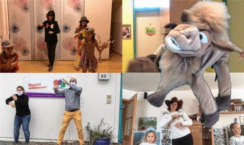 Mit dem Tanz zu „The Git Up“ begeistert das „Haus für Kinder“ derzeit im Internet. Foto Haus der Kinder