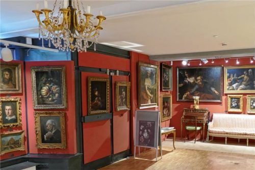 Über 70 Werke hängen in dem Barockmuseum, welches Bürgermeister Matthias Bernhardt als wahres „Kleinod“ bezeichnet.
