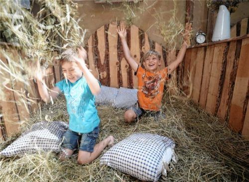 Urlaub auf dem Bauernhof begeistert immer mehr Gäste. Vor allem Kinder haben ihre Freude. Foto Mirgeler/dpa