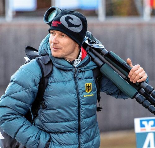 Verärgerter Blick zurück: Ex-Biathlet Andi Birnbacher, der Leistungen von nachweislich gedopten Konkurrenten oft nicht nachvollziehen konnte. Foto Wukits
