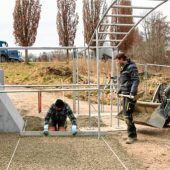 Arbeiten an Parkour-Anlage stehen still