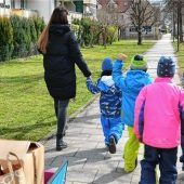 Osterspende des AWO-Kinderhauses „Kieselstein“ für die Kolbermoorer Tafel