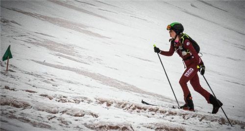 Antonia Niedermaier holte sich auch die zweite Goldmedaille bei der WM.Foto Maurizio Torri