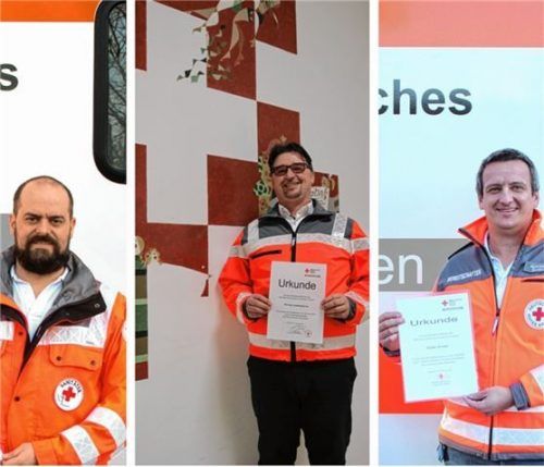 Die neue Leitung besteht aus Benny Wunder, Michael Lederwascher und Günter Graupe (von links). Foto RE