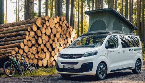 Ein flexibler Alltagscamper mit bis zu sieben Sitz- und vier Schlafplätzen: der Opel Crosscamp Lite. Foto Opel