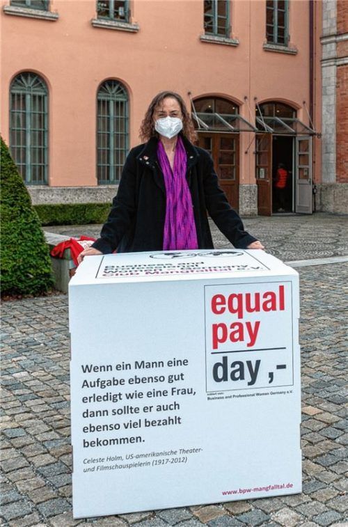 Frauen sind erst erfolgreich, wenn niemand darüber überrascht ist, wie Barbara Roberts zitierte. Fotos Thomae