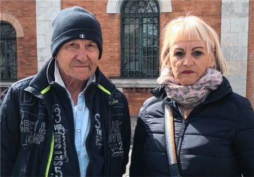 Haben Anzeige wegen Körperverletzung erstattet: Lieselotte und Italo Tognolo. Foto Heise